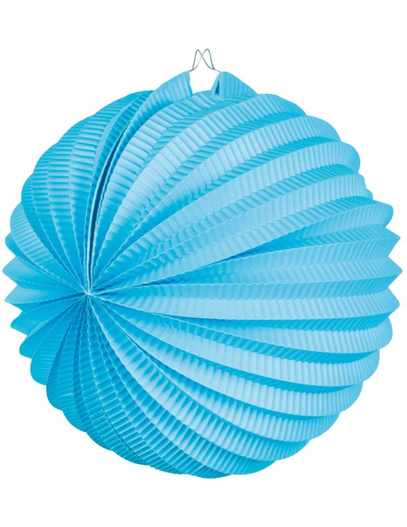 Türkisblaue Papierlaterne 23 cm - Hängedekoration Türkisblaue Papierlaterne 23 cm - Hängedekoration von BOLAND BV