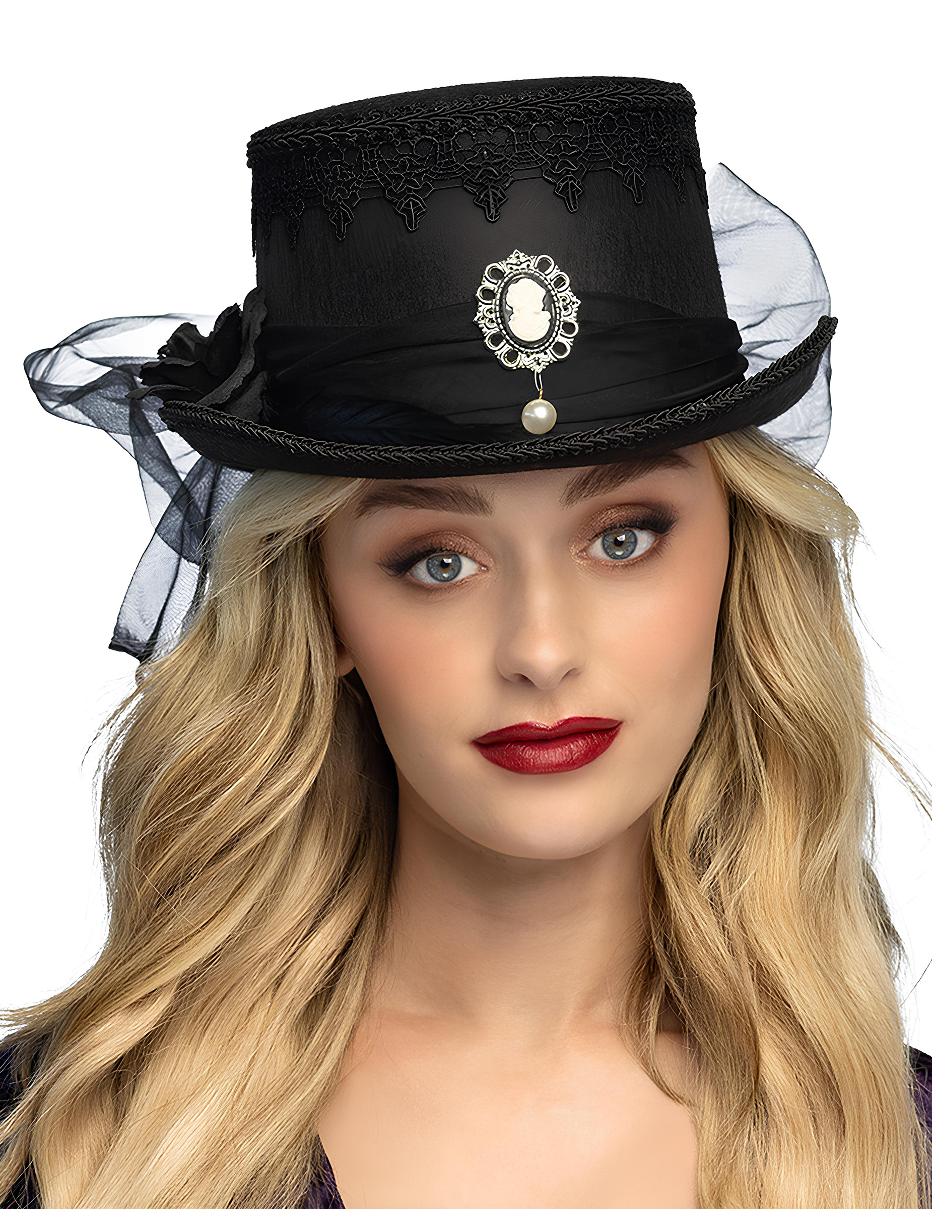 Zylinder Gothik Hut für Erwachsene von BOLAND BV