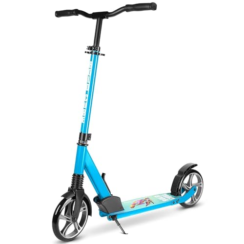 BOLDCUBE Big Wheeler | Kinder Roller mit Räder XXL | 7-16+ J. | Klappbar | Lenker Höhenverstellbar 86 bis 111 cm von BOLDCUBE