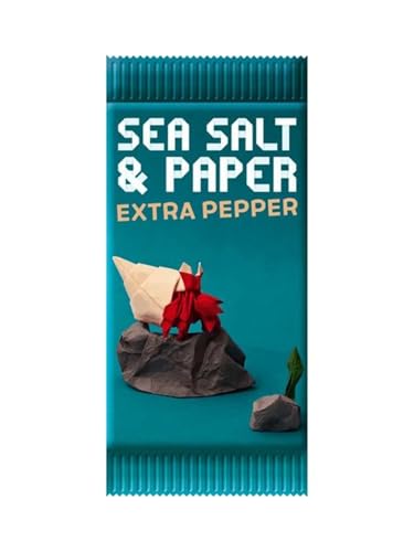Bombyx Meersalz und Papier – Extra Pfeffer-Erweiterung, Kartenspiel, ab 8 Jahren, 2–4 Spieler, über 30 Minuten Spieldauer Bombyx Meersalz und Papier – Extra Pfeffer-Erweiterung, Kartenspiel, ab 8 Jahren, 2–4 Spieler, über 30 Minuten Spieldauer von BOMBYX