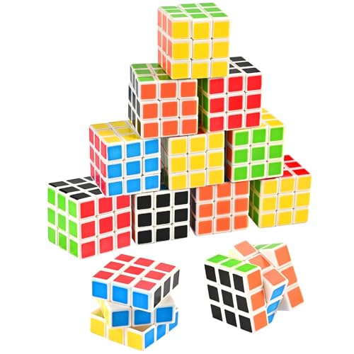 12 Stück 3 * 3 * 3cm Mini Zauberwürfel Set Magic Cube Spielzeug Geschenke Party Favors Cube Puzzle Magic Würfel Mitgebsel Kindergeburtstag Gastgeschenke Schulbelohnungen & Klassenzimmerpreis 12 Stück 3 * 3 * 3cm Mini Zauberwürfel Set Magic Cube Spielzeug Geschenke Party Favors Cube Puzzle Magic Würfel Mitgebsel Kindergeburtstag Gastgeschenke Schulbelohnungen & Klassenzimmerpreis von BONGSHAKALAKA