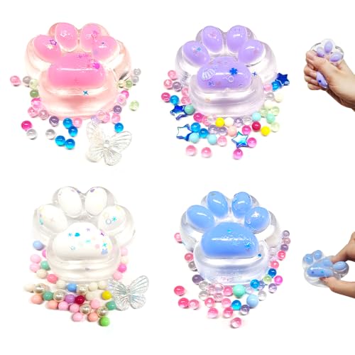 4 Stück Cat Paw Squishy Toy Soft Cat Paws Sensory Toys Süße Weiche Katzenpfoten Quetsch Spielzeug Weiches Taba Squishy Fidget Toy Katzenpfote Squishy Sensory Toys Für Kinder Erwachsene Zum Entspannen 4 Stück Cat Paw Squishy Toy Soft Cat Paws Sensory Toys Süße Weiche Katzenpfoten Quetsch Spielzeug Weiches Taba Squishy Fidget Toy Katzenpfote Squishy Sensory Toys Für Kinder Erwachsene Zum Entspannen von BONGSHAKALAKA