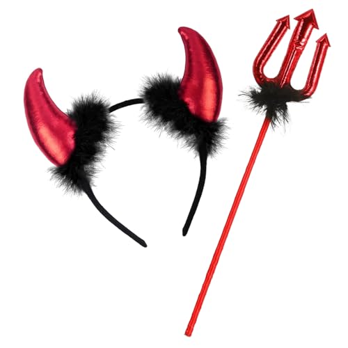 Teufelsohren Haarreif Rot Halloween Teufelshörner Und Dreizack Teufelshörner Haarreif Haarband Rot Mit Schwarz Hörner Kopfschmuck Fasching Karneval Halloween Party Kostüm Deko Accessoire Damen Teufelsohren Haarreif Rot Halloween Teufelshörner Und Dreizack Teufelshörner Haarreif Haarband Rot Mit Schwarz Hörner Kopfschmuck Fasching Karneval Halloween Party Kostüm Deko Accessoire Damen von BONGSHAKALAKA