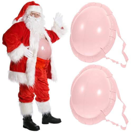 2 Pack Aufblasbarer Bauch , Weihnachtsmann Bauch Aufblasbarer , für Weihnachtsmann Kostüm Karneval Buckel Aufblasbarer Bierbauch Buckliger Cosplay 2 Pack Aufblasbarer Bauch , Weihnachtsmann Bauch Aufblasbarer , für Weihnachtsmann Kostüm Karneval Buckel Aufblasbarer Bierbauch Buckliger Cosplay von BONHHC