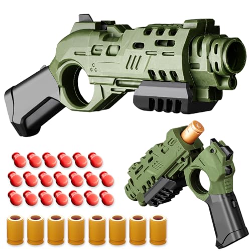 Fidget Spielzeugpistole , Fidget Toy Pistole , Anti Stress Spielzeug , Einziehbare Spielzeug Pistole mit 20 Soft Bullet für ADHDS Teenager Erwachsene Kinder- Grün Fidget Spielzeugpistole , Fidget Toy Pistole , Anti Stress Spielzeug , Einziehbare Spielzeug Pistole mit 20 Soft Bullet für ADHDS Teenager Erwachsene Kinder- Grün von BONHHC