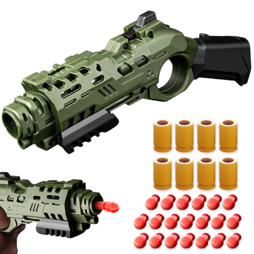 Fidget Toy Pistole , Fidget Spielzeug Pistole , Fidget Spielzeugpistole mit 20 Soft Bullets , Anti Stress Spielzeug Grün für Geschenk ADHDS Teenager Erwachsene Kinder Fidget Toy Pistole , Fidget Spielzeug Pistole , Fidget Spielzeugpistole mit 20 Soft Bullets , Anti Stress Spielzeug Grün für Geschenk ADHDS Teenager Erwachsene Kinder von BONHHC