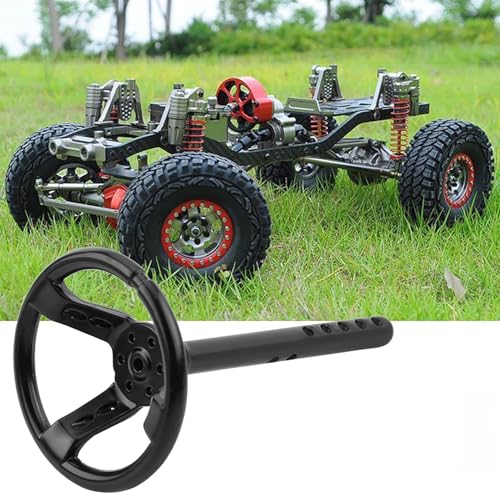 RC Crawler Car Lenkrad Universallenkrad aus Kunststoff RC Crawler Car Simulationszubehör im Maßstab 1 : 10 Schwarzes RC Teilezubehör Abnehmbares gutes Ersatzrad Wirklich praktisches RC Car Lenkrad RC Crawler Car Lenkrad Universallenkrad aus Kunststoff RC Crawler Car Simulationszubehör im Maßstab 1 : 10 Schwarzes RC Teilezubehör Abnehmbares gutes Ersatzrad Wirklich praktisches RC Car Lenkrad von BONKZEBU