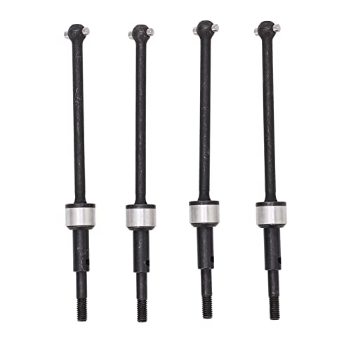 BONKZEBU 4-teiliger RC-Vorder-Hinten-CVD-Antriebswellensatz aus Stahl, RC-Metall-CVD-Antriebswellengelenk Vorne und Hinten, Set für RedCat Blackout XTE XBE SC Serie 1/10 BONKZEBU 4-teiliger RC-Vorder-Hinten-CVD-Antriebswellensatz aus Stahl, RC-Metall-CVD-Antriebswellengelenk Vorne und Hinten, Set für RedCat Blackout XTE XBE SC Serie 1/10 von BONKZEBU