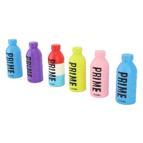 BONKZEBU 6pcs Wasserflasche Squeezierung Spielzeug PU Foam Zappel Spielzeug Bunte Matschige Stressabbaugetränk Getränk Flasche Spielzeug Große Ausfallsicherheit für Büroschreibtisch BONKZEBU 6pcs Wasserflasche Squeezierung Spielzeug PU Foam Zappel Spielzeug Bunte Matschige Stressabbaugetränk Getränk Flasche Spielzeug Große Ausfallsicherheit für Büroschreibtisch von BONKZEBU