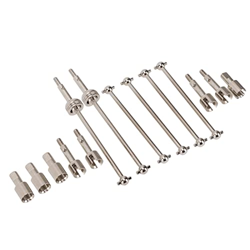 BONKZEBU CVD-Antriebswelle, Langlebig, Robust, Schönes Aussehen, RC-Hundeknochen-Antriebswelle, Hohe Kraftübertragungseffizienz, RC-Autoteile, für WLtoys 144001 RC-Car BONKZEBU CVD-Antriebswelle, Langlebig, Robust, Schönes Aussehen, RC-Hundeknochen-Antriebswelle, Hohe Kraftübertragungseffizienz, RC-Autoteile, für WLtoys 144001 RC-Car von BONKZEBU
