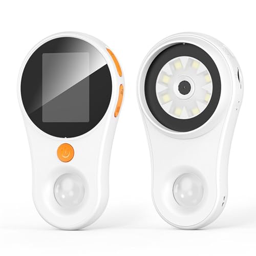 BONKZEBU Handheld Digitalmikroskop 500x Vergrößerung 2MP, 1920x1080p HD -Foto- und Video -Mikroskop für und Erwachsene, Handheld -Mikroskop, Digitales Mikroskop (Weiß) von BONKZEBU