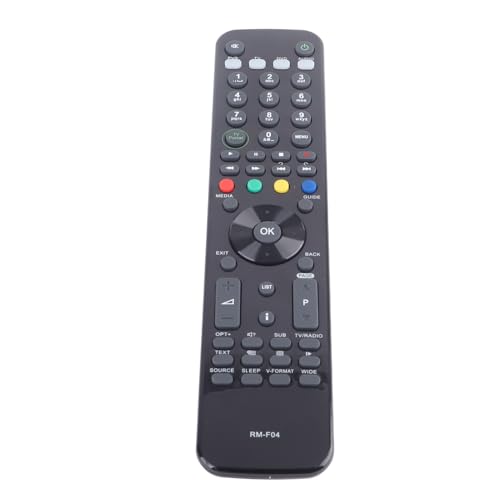 BONKZEBU Neue Ersatz -Fernbedienung für Humax RM F04 Foxsat HDR Freesat Box, Empfindlicher Schlüssel Großer Tastenanschlag, Einfaches Betrieb von ABS -Material, Bequemes Griffstallsignal BONKZEBU Neue Ersatz -Fernbedienung für Humax RM F04 Foxsat HDR Freesat Box, Empfindlicher Schlüssel Großer Tastenanschlag, Einfaches Betrieb von ABS -Material, Bequemes Griffstallsignal von BONKZEBU