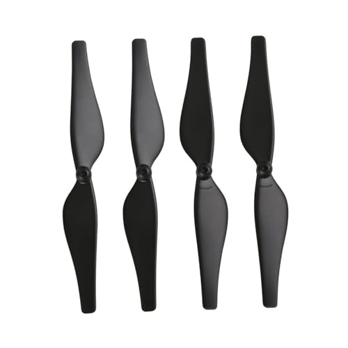 BONKZEBU RC-Flugzeugpropeller, Leichtes und Einfach zu Bedienendes Ersatzpropeller-Set, Höhere Spannung und Einfachere Installation, Drohnenpropeller, für (Schwarz) von BONKZEBU