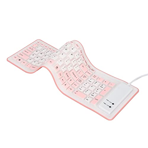 Faltbare Silikontastatur 103 Tasten USB Kabel (/ #13) von BONKZEBU
