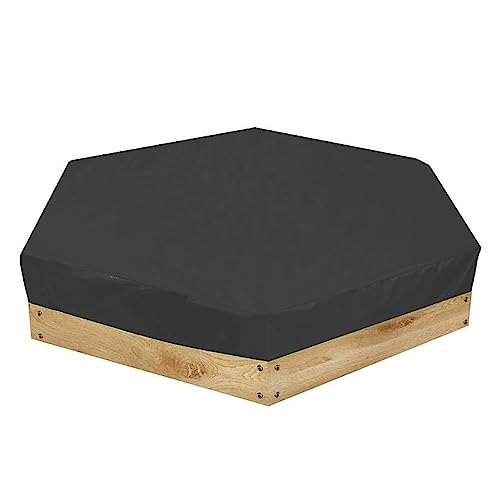 Sandkastenabdeckung Sechskant Sandkasten Sandspielzeug Abdeckung Abdeckungspool Abdeckung mit Kordelkordel für Outdoor -Garten, Sandkastenabdeckung mit Kordelstring, Außengarten Sandkastenabdeckung Sechskant Sandkasten Sandspielzeug Abdeckung Abdeckungspool Abdeckung mit Kordelkordel für Outdoor -Garten, Sandkastenabdeckung mit Kordelstring, Außengarten von BONKZEBU