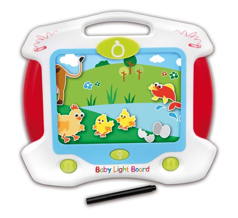 Baby Leuchttafel mit Filzschreiber. Baby Leuchttafel mit Filzschreiber. von BONTEMPI