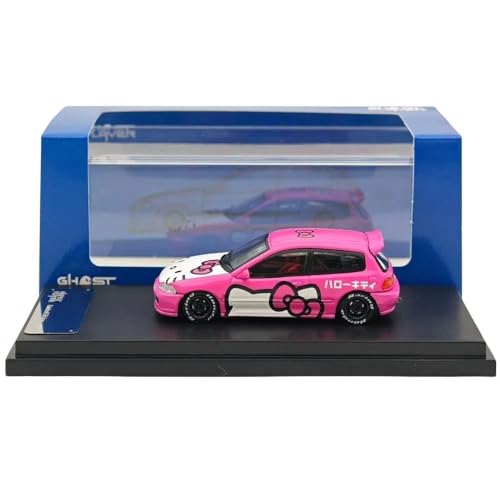 Ghost Player 1:64 EG6 Pink Diecast Modellauto Miniatur Sammlung Auto Geschenk Spielzeug Fahrzeug Modelle Ghost Player 1:64 EG6 Pink Diecast Modellauto Miniatur Sammlung Auto Geschenk Spielzeug Fahrzeug Modelle von BOOGAA