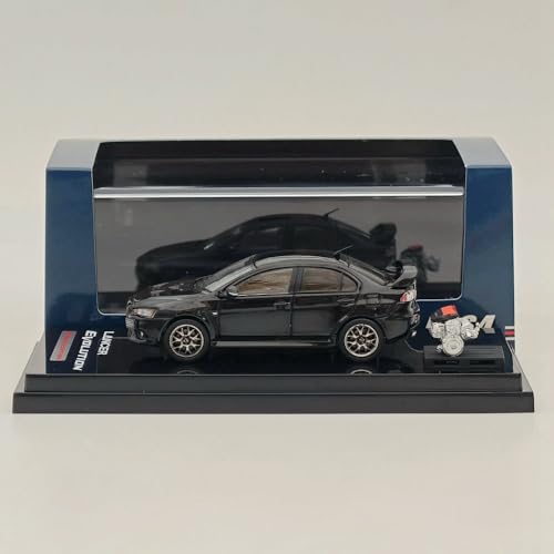 Hobby Japan 1/64 Lancer Evolution X Final Edition w/Engine Display Modell Phantom Black Pearl HJ642053ABK Druckguss Modellauto Limited Collection Hobby Japan 1/64 Lancer Evolution X Final Edition w/Engine Display Modell Phantom Black Pearl HJ642053ABK Druckguss Modellauto Limited Collection von BOOGAA