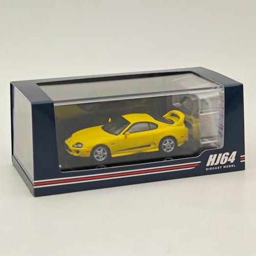 Hobby Japan 1/64 für Supra RZ JZA80 Originalprodukt mit ActiveSpoiler Gelb HJ643042Y Druckguss-Modelle Auto-Kollektion Hobby Japan 1/64 für Supra RZ JZA80 Originalprodukt mit ActiveSpoiler Gelb HJ643042Y Druckguss-Modelle Auto-Kollektion von BOOGAA