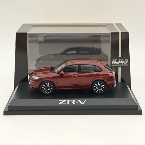 Hobby Japan 1:43 für ZR-V e:HEV Premium Crystal Granat Metallic Red HJ431005RM Druckguss Modellauto Limited Collection von BOOGAA