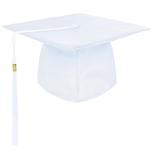 BOOSHMall Doktorhut Abschluss Hut Bachelor Master Studentenhut Bachelor Hut Studentenhut für Universität, Hochschule, Abitur Abschluss, Bachelor Geschenk Weiß BOOSHMall Doktorhut Abschluss Hut Bachelor Master Studentenhut Bachelor Hut Studentenhut für Universität, Hochschule, Abitur Abschluss, Bachelor Geschenk Weiß von BOOSHMall