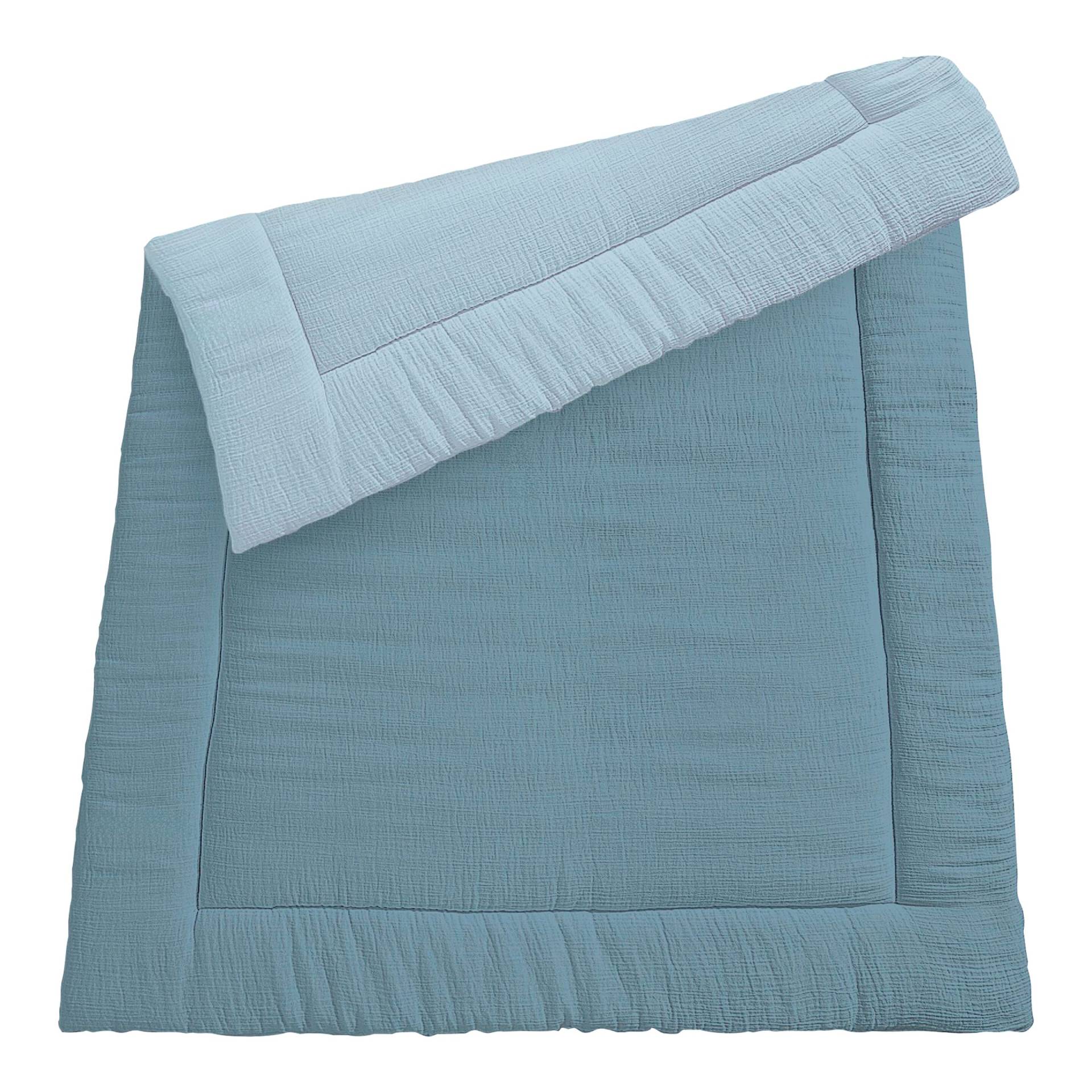 Bornino Home Wende-Krabbeldecke Musselin 100x150 cm von BORNINO HOME