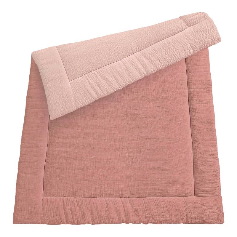 Bornino Home Wende-Krabbeldecke Musselin 100x150 cm von BORNINO HOME