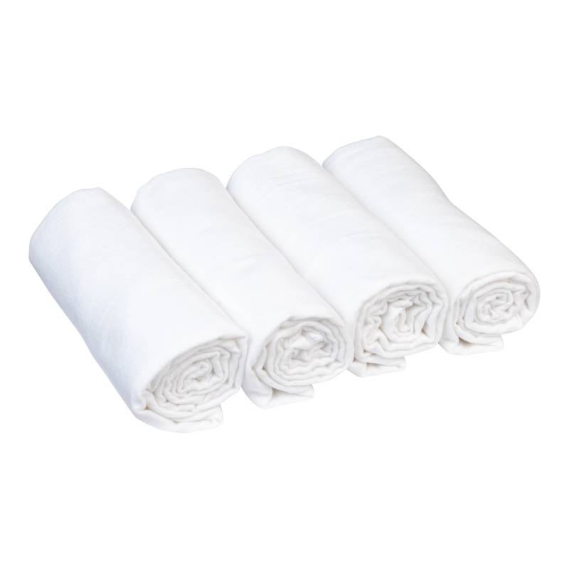Bornino Lieblinge 4er-Pack Flanelltücher 80x80 cm von Bornino