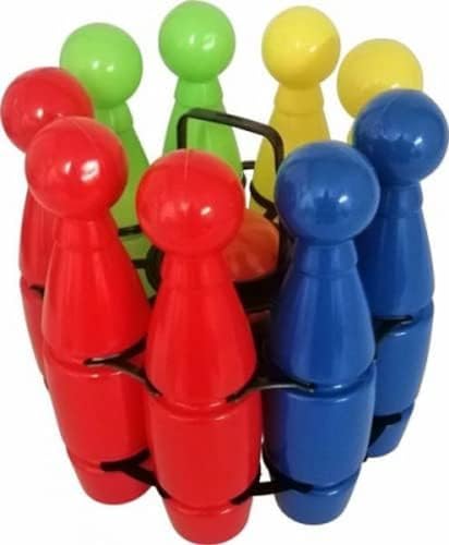 Baby Walz Kegelspiel Kindersport, Mehrfarbig Baby Walz Kegelspiel Kindersport, Mehrfarbig von BORY