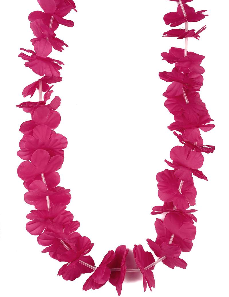 Blumenkette Hawaii für Erwachsene pink von PARTYPRO
