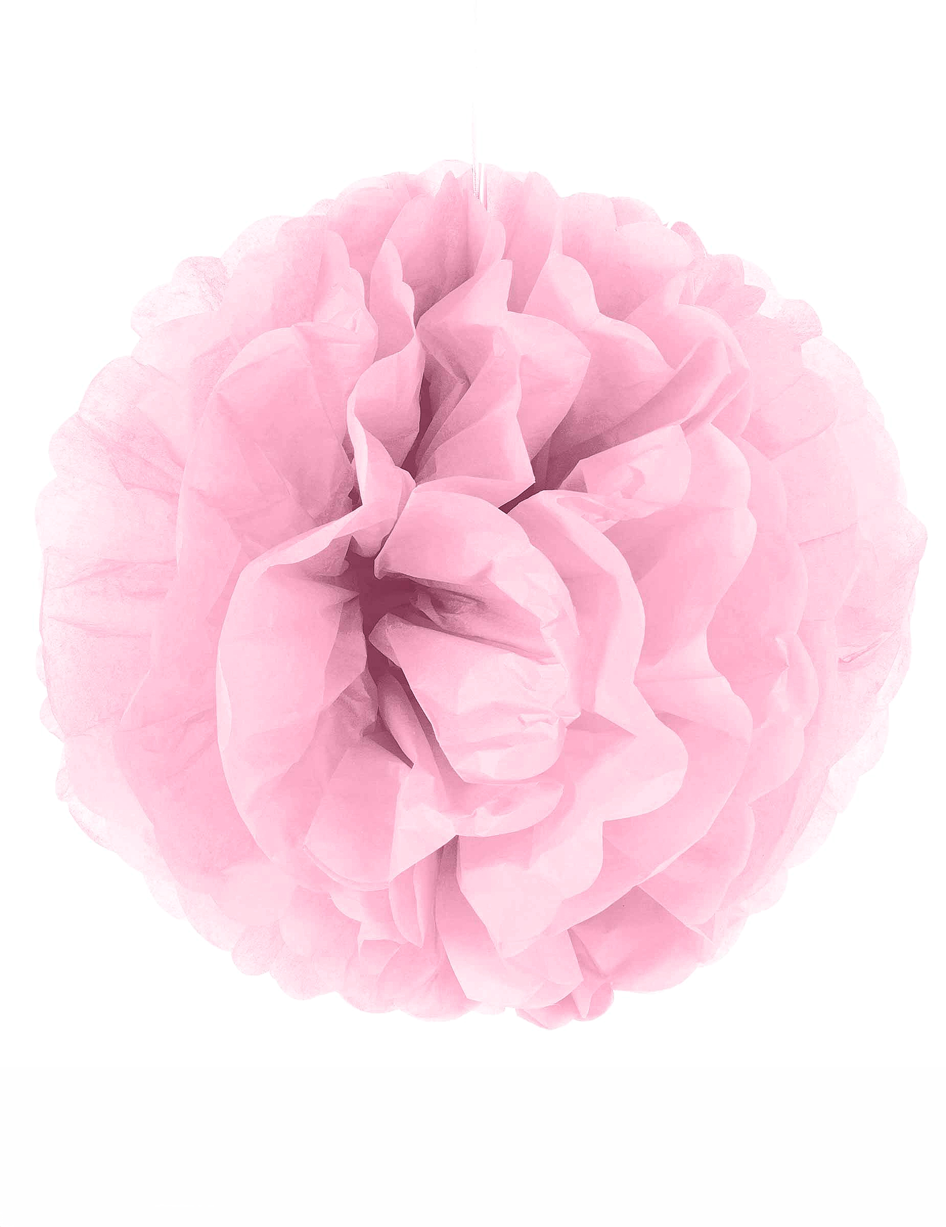 Pompom-Hängedeko Dekoball rosa 35cm Pompom-Hängedeko Dekoball rosa 35cm von PARTYDECO
