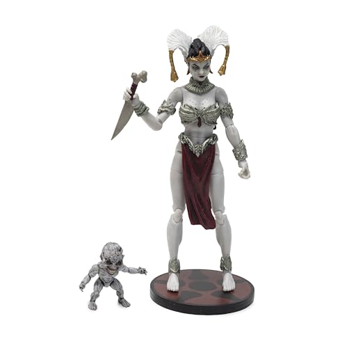 Boss Fight Studio Court of the Dead Gethsemoni – Queen of the Dead Actionfigur – sehr bewegliche Sammelfigur mit Zubehör – extra Hände, Kleidung, Schmuck, Messer und Sidekick – 10,2 cm Boss Fight Studio Court of the Dead Gethsemoni – Queen of the Dead Actionfigur – sehr bewegliche Sammelfigur mit Zubehör – extra Hände, Kleidung, Schmuck, Messer und Sidekick – 10,2 cm von Boss Fight Studio