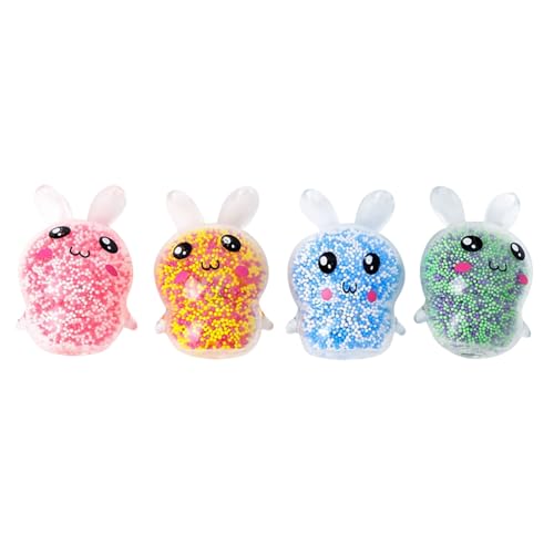 4 Stück Stressball Leuchtend, Squishy Anti Stress Bälle, Antistressball Spielzeug Kinder und Erwachsene, Sensorisches Spielzeug, Fidget Toy für Kinder und Erwachsene 4 Stück Stressball Leuchtend, Squishy Anti Stress Bälle, Antistressball Spielzeug Kinder und Erwachsene, Sensorisches Spielzeug, Fidget Toy für Kinder und Erwachsene von BOSSETY