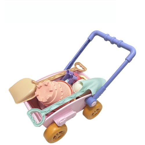 BOSSETY 13-in-1 Sandspielzeug Set mit 1 * Wagen 1 * kleine Burg 2 * Schaufel 9 * zufällige Accessoires, für Kinder Jungen Mädchen, Strand, Sandkasten, für Kinder Jungen Mädchen Alter 3 4 5 6 7+ (A) BOSSETY 13-in-1 Sandspielzeug Set mit 1 * Wagen 1 * kleine Burg 2 * Schaufel 9 * zufällige Accessoires, für Kinder Jungen Mädchen, Strand, Sandkasten, für Kinder Jungen Mädchen Alter 3 4 5 6 7+ (A) von BOSSETY