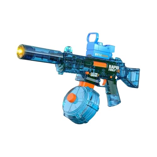 BOSSETY 2-in-1 Wasserpistolen Kinder, 30cm Feuer Licht EIS Explosion 2 in 1 Wasserpistole, Sprühen Sie automatisch Wassernebel und Flammenlichteffekte, um Coole Spezialeffekte zu simulieren (A) von BOSSETY