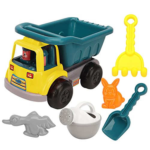 BOSSETY 6 Stück Sandspielzeug Set, mit 1 * Strandauto, 1 * Wasserkocher, 2 * Sandschaufel, 2 * Sandform, Wiederverwendbarer Netzbeutel, Badespielzeug für Jungen und Mädchen BOSSETY 6 Stück Sandspielzeug Set, mit 1 * Strandauto, 1 * Wasserkocher, 2 * Sandschaufel, 2 * Sandform, Wiederverwendbarer Netzbeutel, Badespielzeug für Jungen und Mädchen von BOSSETY
