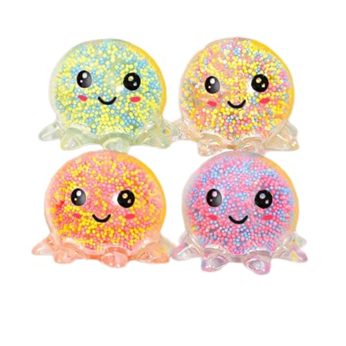 BOSSETY Antistressball, 2PC Leuchtendes Oktopus-Pinch-Dekompressionsspielzeug, Spielzeug Squeeze, Taba Squishy, Stressabbau Fidget Toys, Farben Werden nach dem Zufallsprinzip geliefert 8*6cm BOSSETY Antistressball, 2PC Leuchtendes Oktopus-Pinch-Dekompressionsspielzeug, Spielzeug Squeeze, Taba Squishy, Stressabbau Fidget Toys, Farben Werden nach dem Zufallsprinzip geliefert 8*6cm von BOSSETY