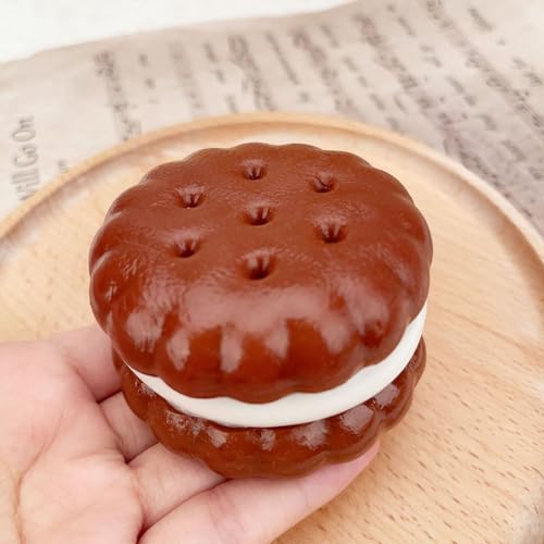 BOSSETY Antistressball, 7cm Sandwich-Keks-Pinch-Dekompressionsspielzeug, Taba Squishy, Fufu Squishy, Stressabbau Fidget Toys, Halloween-Geburtstagsgeschenk für Mädchen und Jungen BOSSETY Antistressball, 7cm Sandwich-Keks-Pinch-Dekompressionsspielzeug, Taba Squishy, Fufu Squishy, Stressabbau Fidget Toys, Halloween-Geburtstagsgeschenk für Mädchen und Jungen von BOSSETY