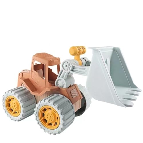 BOSSETY Bagger sandkasten, 29cm Sandspielzeug Bagger Sandkasten,Verwendung Kipplaster Bagger Strandspielzeug Auto,Hergestellt aus sicheren Materialien, Sandbagger für Kinder ab 3 Jahre von BOSSETY