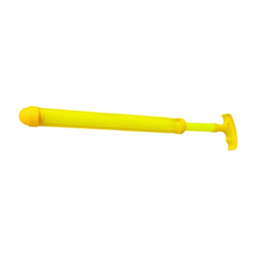 BOSSETY Feuerwerks Wasserpistole 40cm, Sprüheffekt wie EIN Feuerwerk, Ausziehbare Hochdruck Wasserpistole Kinder zum Pool, Party, Garten, Schwimmbad, Strand, Mitgebsel, Kindergeburtstag (Gelb) von BOSSETY