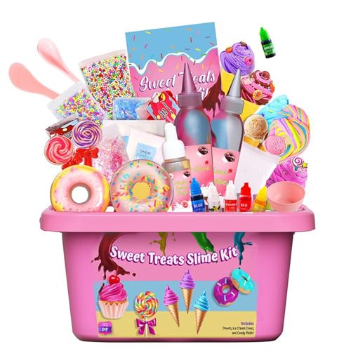 BOSSETY Fluffy Slime, 350ml Schleim-Spielzeugset der Krapfen-Serie, Sensorisches Schleim Spielzeug, EIN Geburtstagsgeschenk Partygeschenke für Mädchen und Jungen im Alter von 8–12 Jahren BOSSETY Fluffy Slime, 350ml Schleim-Spielzeugset der Krapfen-Serie, Sensorisches Schleim Spielzeug, EIN Geburtstagsgeschenk Partygeschenke für Mädchen und Jungen im Alter von 8–12 Jahren von BOSSETY