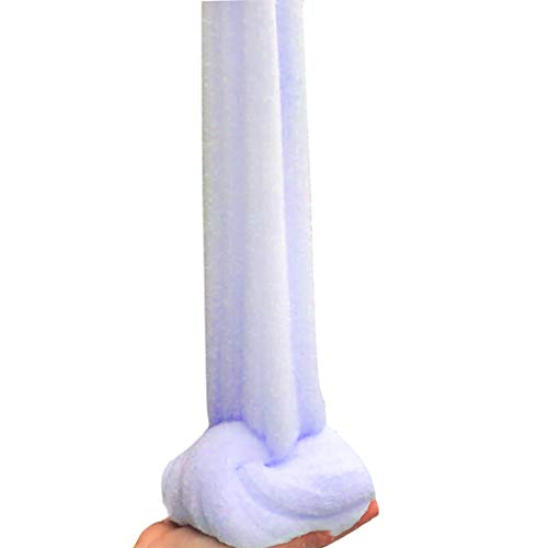 BOSSETY Fluffy Slime,100 ml gebürsteter Schlamm，Schleim Partygeschenke für Kinder,Sensorisches Schleim Spielzeug,EIN Geburtstagsgeschenk für Mädchen und Jungen im Alter von 8–12 Jahren (Lila) von BOSSETY