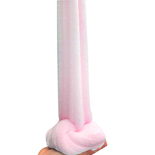 BOSSETY Fluffy Slime,100 ml gebürsteter Schlamm，Schleim Partygeschenke für Kinder,Sensorisches Schleim Spielzeug,EIN Geburtstagsgeschenk für Mädchen und Jungen im Alter von 8–12 Jahren (Rosa) von BOSSETY