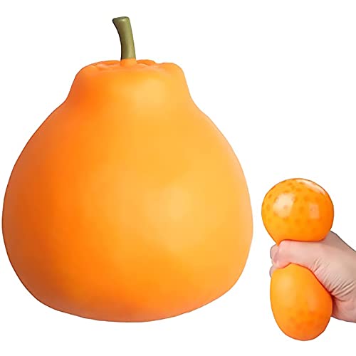 BOSSETY Taba Squishy, 10ml Orangefarbenes Stressabbau-Spielzeug, Fufu Squishy, Antistressball, Stressabbau Fidget Toys für Kinder und Erwachsene, Geburtstagsgeschenk für Mädchen und Jungen 4.3*3.5Zoll BOSSETY Taba Squishy, 10ml Orangefarbenes Stressabbau-Spielzeug, Fufu Squishy, Antistressball, Stressabbau Fidget Toys für Kinder und Erwachsene, Geburtstagsgeschenk für Mädchen und Jungen 4.3*3.5Zoll von BOSSETY