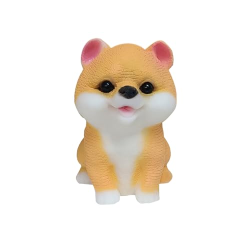 BOSSETY Taba Squishy, 11*9cm Süßes Welpen-Quetschspielzeug zum Stressabbau, Antistressball, Fufu Squishy, Stressabbau Fidget Toys für Kinder und Erwachsene, Sensorisches Spielzeug (A) von BOSSETY