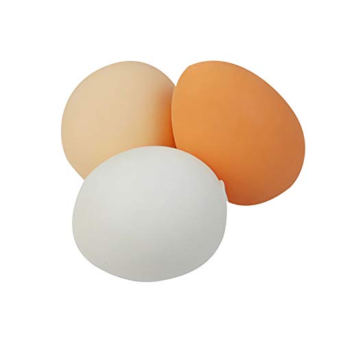 BOSSETY Taba Squishy, 3PC Dekompressionsspielzeug zum Drücken von Eiern, Antistressbälle für Kinder Erwachsene,Fufu Squishy, Squeeze Spielzeug, Stressbälle von BOSSETY