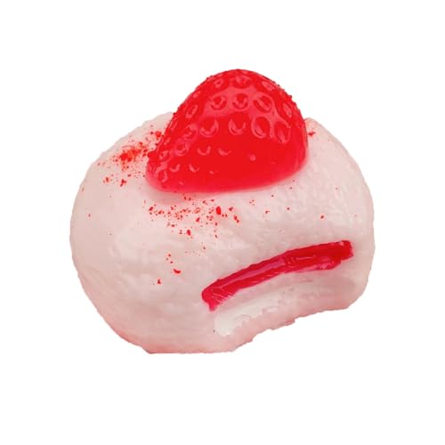BOSSETY Taba Squishy, Erdbeerkuchen-Quetschspielzeug zum Stressabbau, antistressball, Fufu Squishy,Stressabbau Fidget Toys für Kinder und Erwachsene, Halloween-Geburtstagsgeschenk 6cm BOSSETY Taba Squishy, Erdbeerkuchen-Quetschspielzeug zum Stressabbau, antistressball, Fufu Squishy,Stressabbau Fidget Toys für Kinder und Erwachsene, Halloween-Geburtstagsgeschenk 6cm von BOSSETY