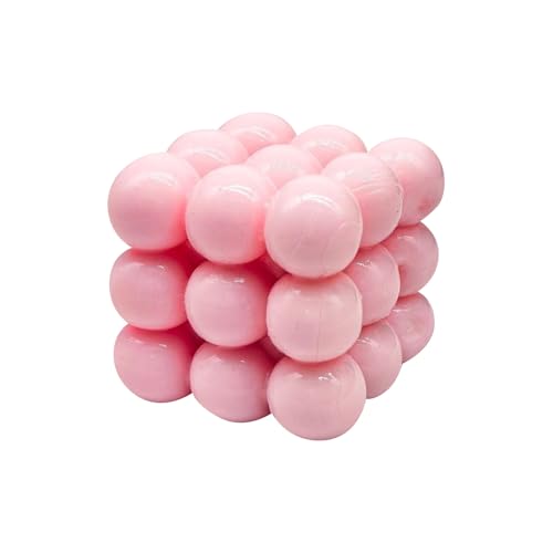 BOSSETY Taba Squishy, Sensory Squeeze Toy, Fufu Squishy, Antistressball, Stressabbau Fidget Toys, Halloween-Geburtstagsgeschenk für Mädchen und Jungen 5*5*5cm (Rosa) von BOSSETY
