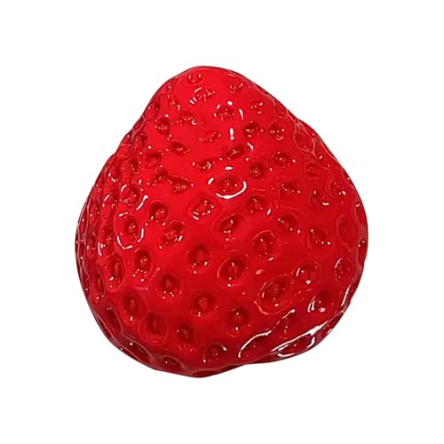 BOSSETY Taba Squishy,Erdbeer Squeeze Spielzeug,antistressball, Fufu Squishy,Stressabbau Fidget Toys für Kinder und Erwachsene 6.5cm (A) von BOSSETY