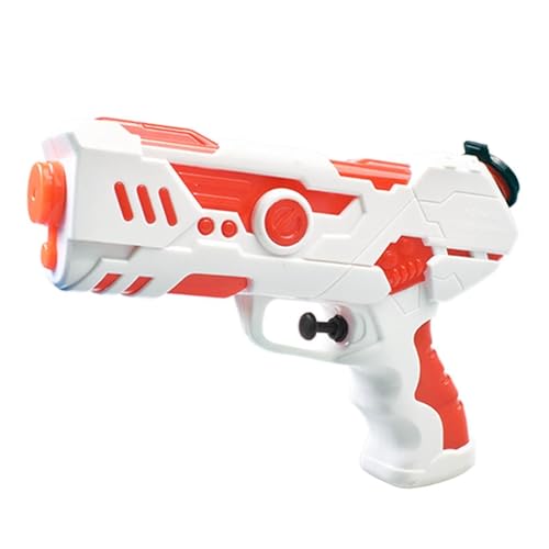 BOSSETY Wasserpistolen, Größe 18 x 12.5 cm, Plastik, Wasserspritze, Pistolen, Wasserspiele, Sommer, für Garten Schwimmbad Strand, Wasserkanonen, Mitgebsel, Kindergeburtstag (Rot) von BOSSETY